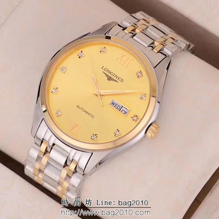LONGINES浪琴 全自動機械 精品男士腕表 WSS0525